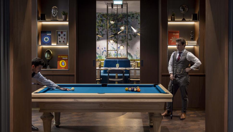 Victoria Palace Hotel Paris billard