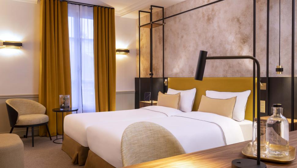 Victoria Palace Hotel Paris chambre deluxe twin