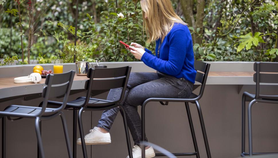 Victoria Palace Hôtel Paris la terrasse