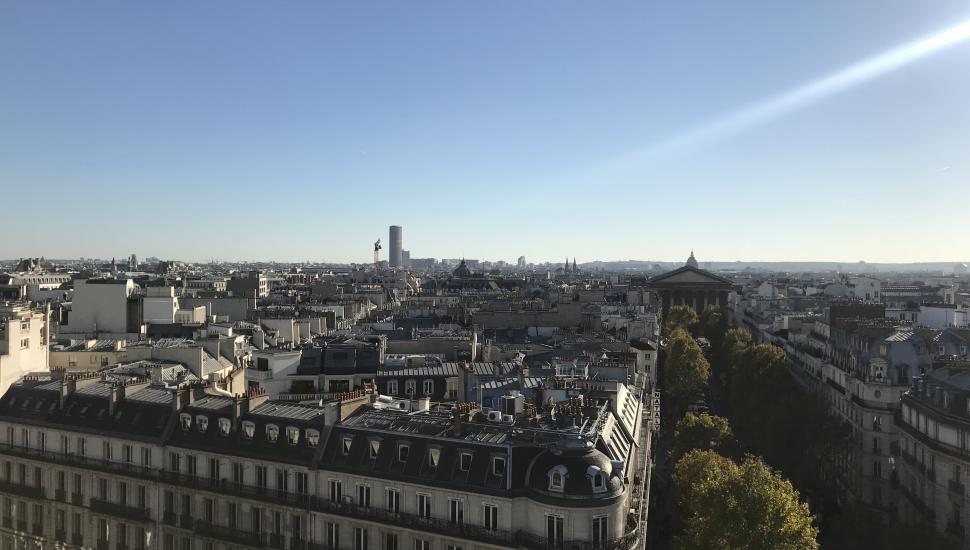 Victoria Palace Hotel Paris View